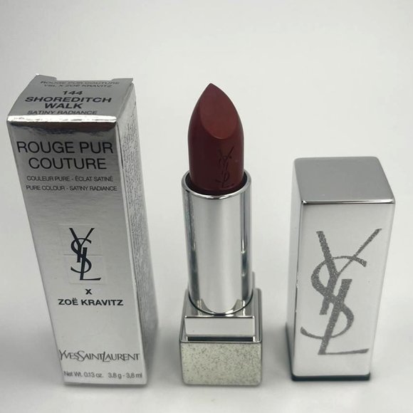 YSL ROUGE PUR COUTURE X ZOË KRAVITZ 144 SHOREDITCH WALK BRAND NEW - Picture 1 of 4